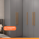 Ver imagem 5 de Guarda Roupas Modulado Closet de Canto 5 Portas Madrid