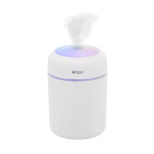 Umidificador De Ar Portátil Com Entrada Usb E Led 300ml wolff 29328