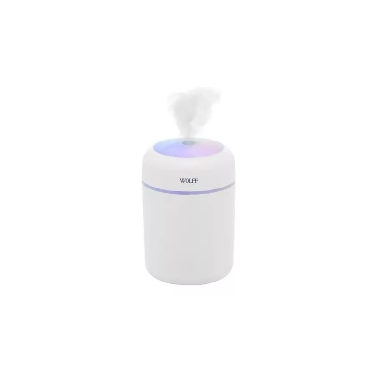Umidificador De Ar Portátil Com Entrada Usb E Led 300ml wolff 29328