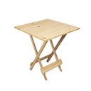 Ver imagem 1 de Mesa 70x70 Dobrável Madeira Maciça 4 Lugares Bar Restaurante Natural
