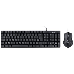 TECLADO E MOUSE USB CORP ABNT2/1200DPI CABO USB 1.8M PRETO - CC200