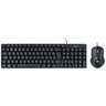 TECLADO E MOUSE USB CORP ABNT2/1200DPI CABO USB 1.8M PRETO - CC200 - 1