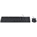 Ver imagem 4 de TECLADO E MOUSE USB CORP ABNT2/1200DPI CABO USB 1.8M PRETO - CC200