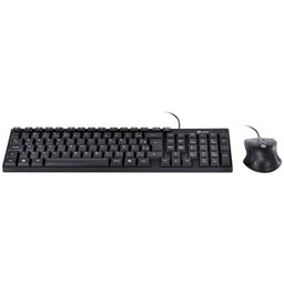 TECLADO E MOUSE USB CORP ABNT2/1200DPI CABO USB 1.8M PRETO - CC200 - 4