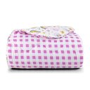 Ver imagem 2 de Edredom Joy Kids Infantil Solteiro 01 Peça Micropercal 200 Fios Dupla Face Estampado - Rainbow Rosa