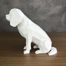 Cavalier King Charles Geométrico Decorativo Vegras Branco - 2