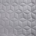 Ver imagem 3 de Kit Cobre Leito Queen Ultra Lisse Lisa New 100% Poliéster 230x250cm Cinza Urbano