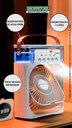 Ver imagem 2 de Ventilador Climatizador Pessoal com 5 Atomizadores de Névoa:branco
