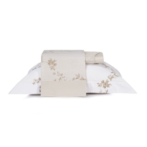 Jogo de Cama Solteiro King 3 Peças Altenburg Algodão Lux 200 Fios Jardim Doce