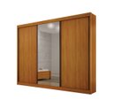 Ver imagem 1 de Guarda Roupa Casal c/ Espelho 3 Portas Prime - Arbo Design