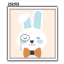 Ver imagem 2 de Quadro Decorativo Infantil Coelho Coelhinho para Quarto Bebe Safari Animais Coloridos Criança