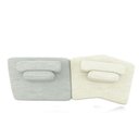 Ver imagem 5 de Sofá Ilha Sala de Estar Dakota 2 Módulos 316cm Encostos Almofadas Soltas Linho Cinza/OffWhite G33 - 