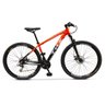 Bicicleta TKZ Fuji 21V Câmbio Tras. Shimano Quadro 17” - Laranja/Preto - Quadro 17 - 1