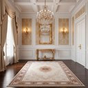 Ver imagem 2 de Tapete Persa Iraniano Bege Ideal para Sala Hall de Entrada e Quarto 1,00x1,50cm