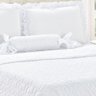 Colcha Queen 6 Peças Kit Cobre Leito Voial Nupcias:branco - 3