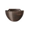 Vaso De Parede Cachepo Elegance Médio Para Jardim Vertical:Marrom - 2