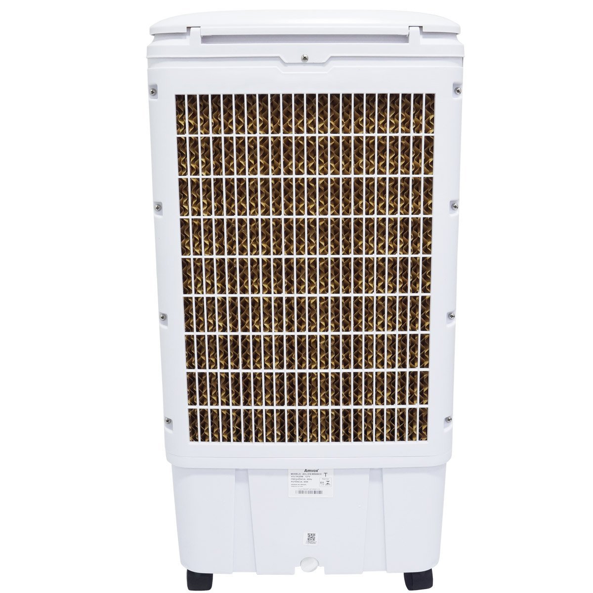 Climatizador Ar Frio 18l Portátil Evaporativo Industrial Umidificador Branco Amvox Acl 018 (220v) - 4