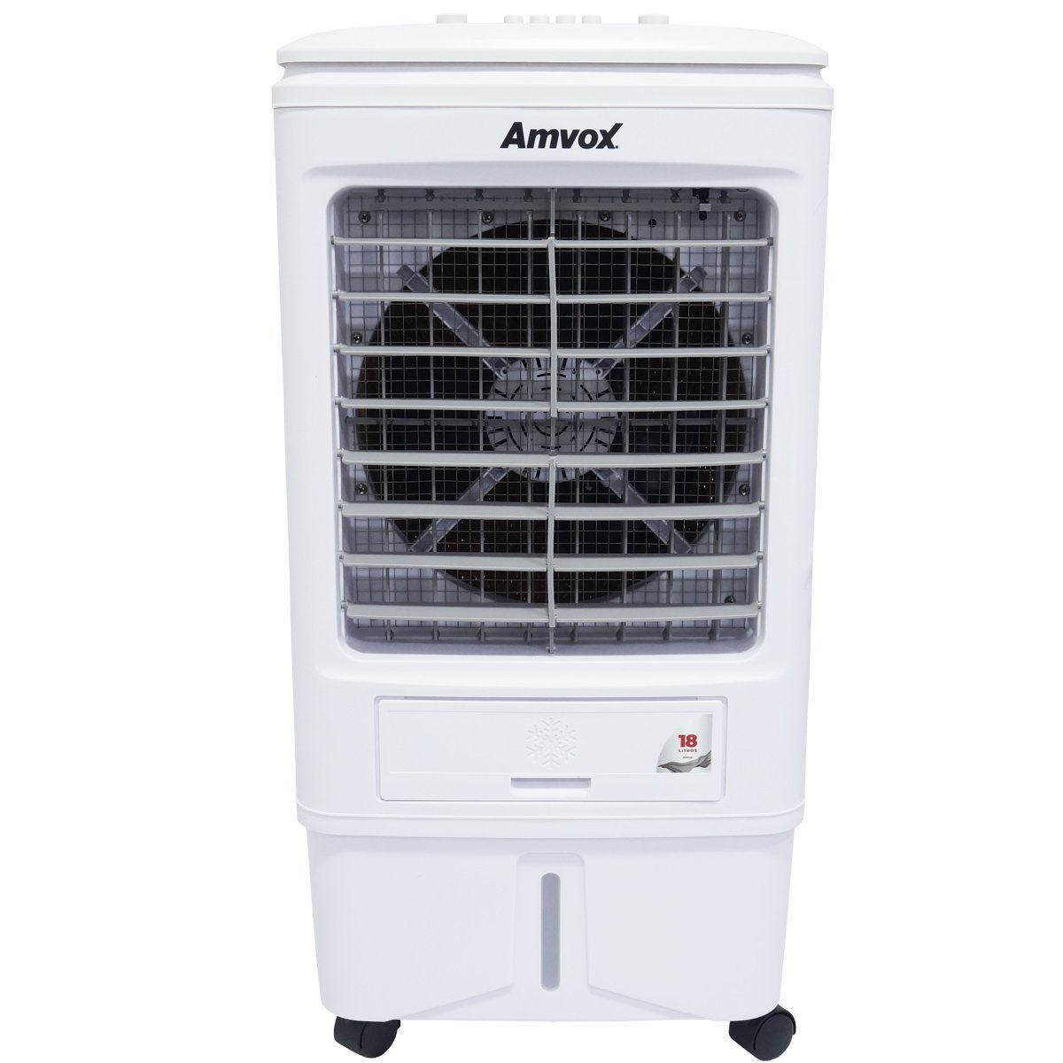 Climatizador Ar Frio 18l Portátil Evaporativo Industrial Umidificador Branco Amvox Acl 018 (220v) - 3