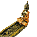 Ver imagem 2 de Incensário Barra Régua Vareta Resina Buda Roupa Rosé 20cm