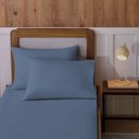 Ver imagem 1 de Jogo de Cama Liso 100% Algodão Vivaldi