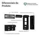 Ver imagem 4 de Armário de Cozinha Completa 300 Cm Suspenso Preto Nice Madesa 06