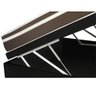 Box com Baú casal + colchão de molas superlastic casal - Anjos 138x188x64:preto - 3