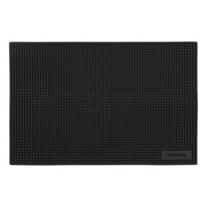 Tapete Escorredor para Bar 45 Cm Borracha Preto Linha Acessórios para Bar e Vinho Brinox Preto