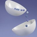 Ver imagem 4 de Kit 2 Saladeiras Triangulares 3,5l Branca Plástico Pote de Salada Mesa Coza Cozy