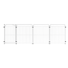 Cercado 3 Módulos + Portão 83cm Utilyse Branco Chiqueirinho Pets Cães Gatos Cachorros Coelhos - 1