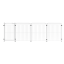 Ver imagem 1 de Cercado 3 Módulos + Portão 83cm Utilyse Branco Chiqueirinho Pets Cães Gatos Cachorros Coelhos