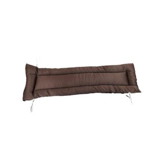 Almofada Futon 120 X 40 Cm para Cadeira e Banco Liso:marrom