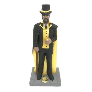 Imagem Exu Do Ouro Escultura Resina Estatua 16 Cm
