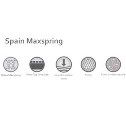 Colchão Solteiro Molas Maxspring Spain Pillow Top (88x188x27) - Herval - 9