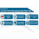 Ver imagem 6 de Colchão Solteiro Molas Maxspring Spain Pillow Top (88x188x27) - Herval