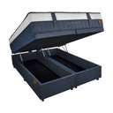 Ver imagem 1 de Cama Box Bau Queen Size New York Fashion King Koil 158x198cm