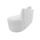 Ver imagem 5 de Namoradeira Sofá Feijão Hana Orgânica Couro Branco