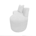 Ver imagem 4 de Namoradeira Sofá Feijão Hana Orgânica Couro Branco