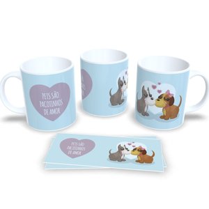 Caneca Fofa de Cachorro – Presente Perfeito para Pet Lovers