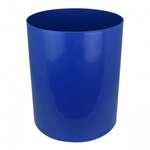 Cesto Lixeira 12l em Plastico sem Tampa Azul