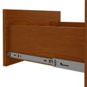 Ver imagem 4 de Cabeceira Regulável Painel Ripado Pés Palito em Madeira Like