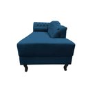 Ver imagem 6 de Recamier Decorativo Divã Styllus Lado Direito Bouclé Azul Marinho