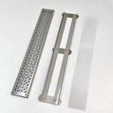 Ver imagem 2 de Grelha para Ralo Área Gourmet 7x50 Dubai Inox com Tela