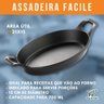 Assadeira Travessa de Ferro Fundido Facile N°1 Travessa Oval 27,5x15cm - Fundição Santana - 7