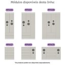 Ver imagem 5 de Guarda-roupa Infantil 92cm com Vidro 3 Portas e 2 Gavetas Pirulito Multimóveis Mp4467 Branco/off