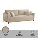 Ver imagem 5 de Sofá Fixo Brasil 210cm com Braço 10 Cm Meu Sofá Online