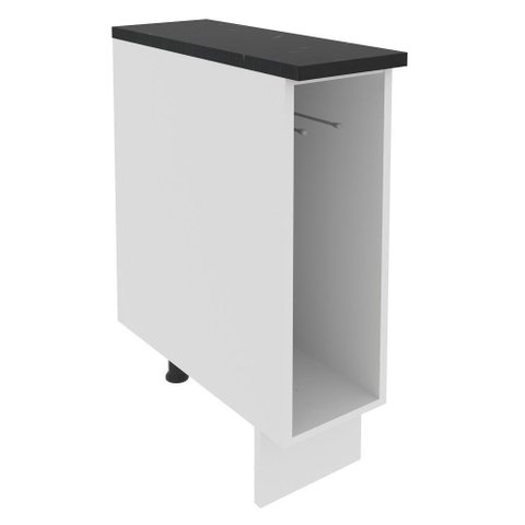 Balcão Porta Pano Acordes Glamy MDF Branco Madesa