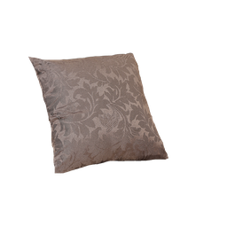 Kit 2 Almofadas Jacquard Floral Marrom 40x40cm Bene Tu:marrom - 1
