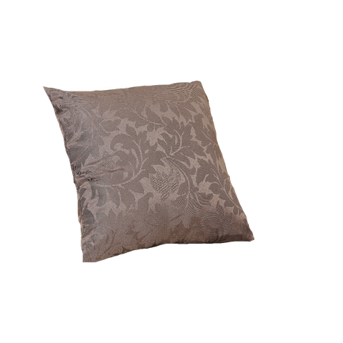 Kit 2 Almofadas Jacquard Floral Marrom 40x40cm Bene Tu:marrom