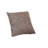 Kit 2 Almofadas Jacquard Floral Marrom 40x40cm Bene Tu:marrom - 1