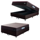 Ver imagem 3 de Cama Box Baú Casal Queen Colchão Espuma D33 Pillow Top Millenium Hellen
